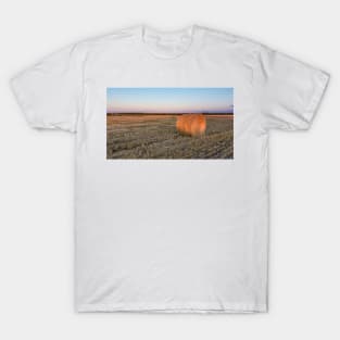 A lone hay bale T-Shirt